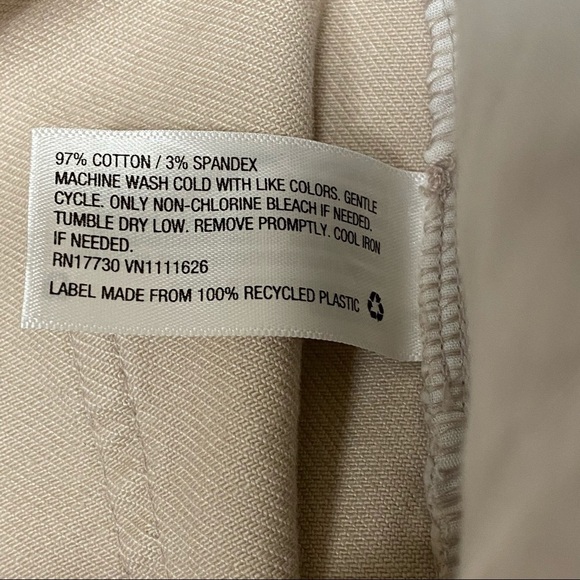 a new day Khaki Stretch Straight Leg Jeans NWT - Picture 5 of 5